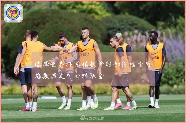 选择世界杯竞猜软件时如何结合直播数据进行合理取舍