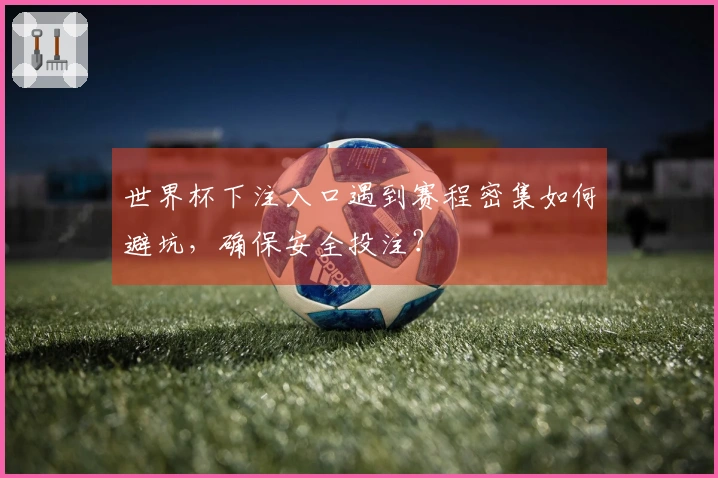 世界杯下注入口遇到赛程密集如何避坑，确保安全投注？