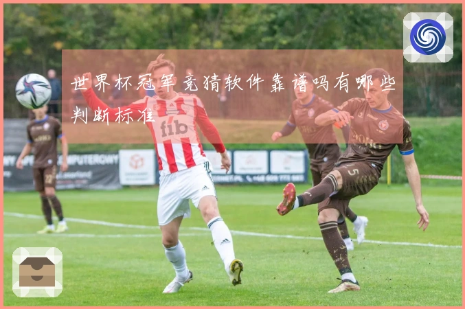 世界杯冠军竞猜软件靠谱吗有哪些判断标准
